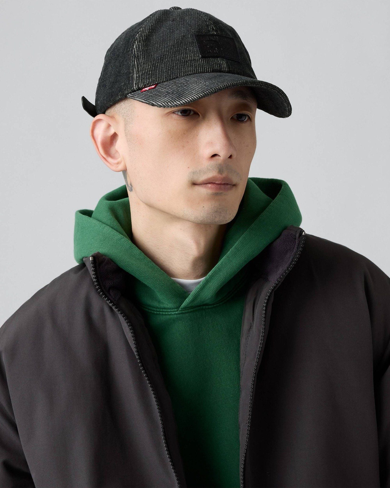 Levi's - Nón lưỡi trai nam Relaxed Dad Cap - Grey