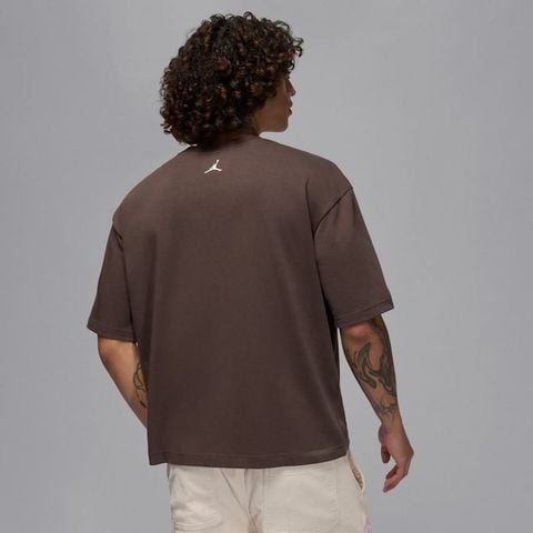 Nike - Áo phông tay ngắn thể thao Nam Men's Jordan Flt Essential Boxy Crew