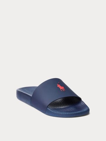 Ralph Lauren - Dép Quai Ngang Nam Polo Signature Pony Slide Eva