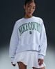Nike - Áo nỉ tay dài thể thao Nữ NikeCourt Phoenix Fleece Women's Over-Oversized Crew-Neck Tennis Sweatshirt