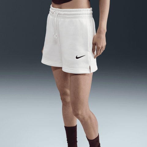 Nike - Quần ngắn thể thao Nữ Nike Sportswear Phoenix Fleece Women's Mid-Rise 4" Shorts