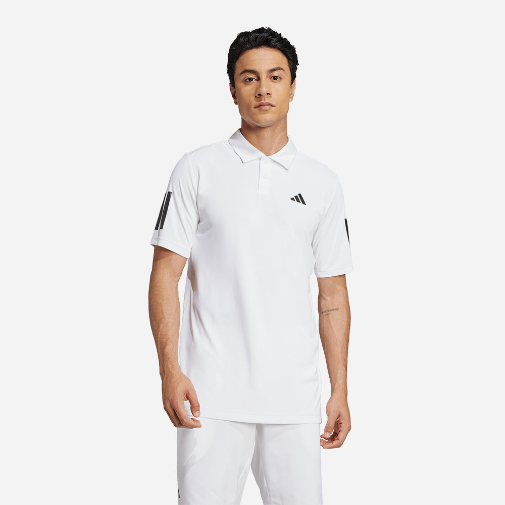 adidas - Áo thun có cổ quần vợt Nam Club Tennis 3-Stripes Polo Tennis
