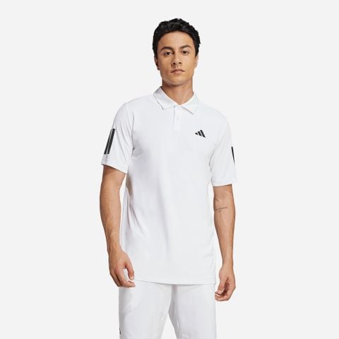 adidas - Áo thun có cổ quần vợt Nam Club Tennis 3-Stripes Polo Tennis