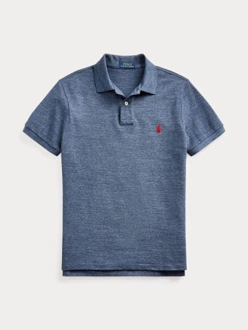 Ralph Lauren - Áo Thun Có Cổ Nam Slim Fit Mesh Polo Shirt