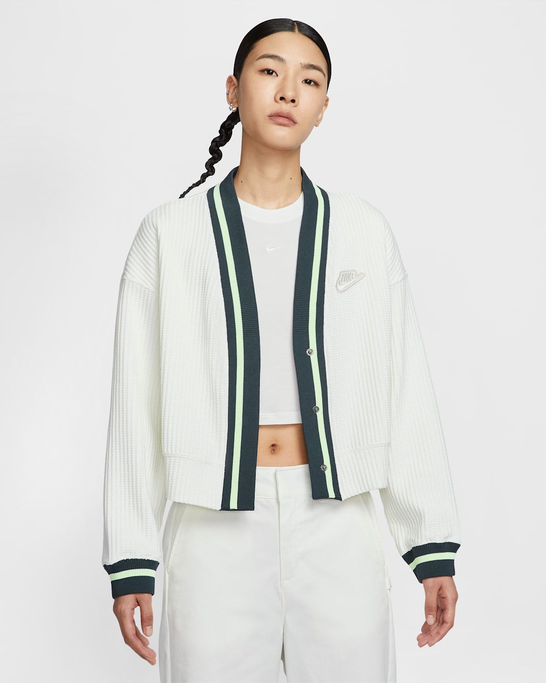 Nike - Áo khoác thể thao dệt kim Nữ Nike Sportswear Women's Jacket
