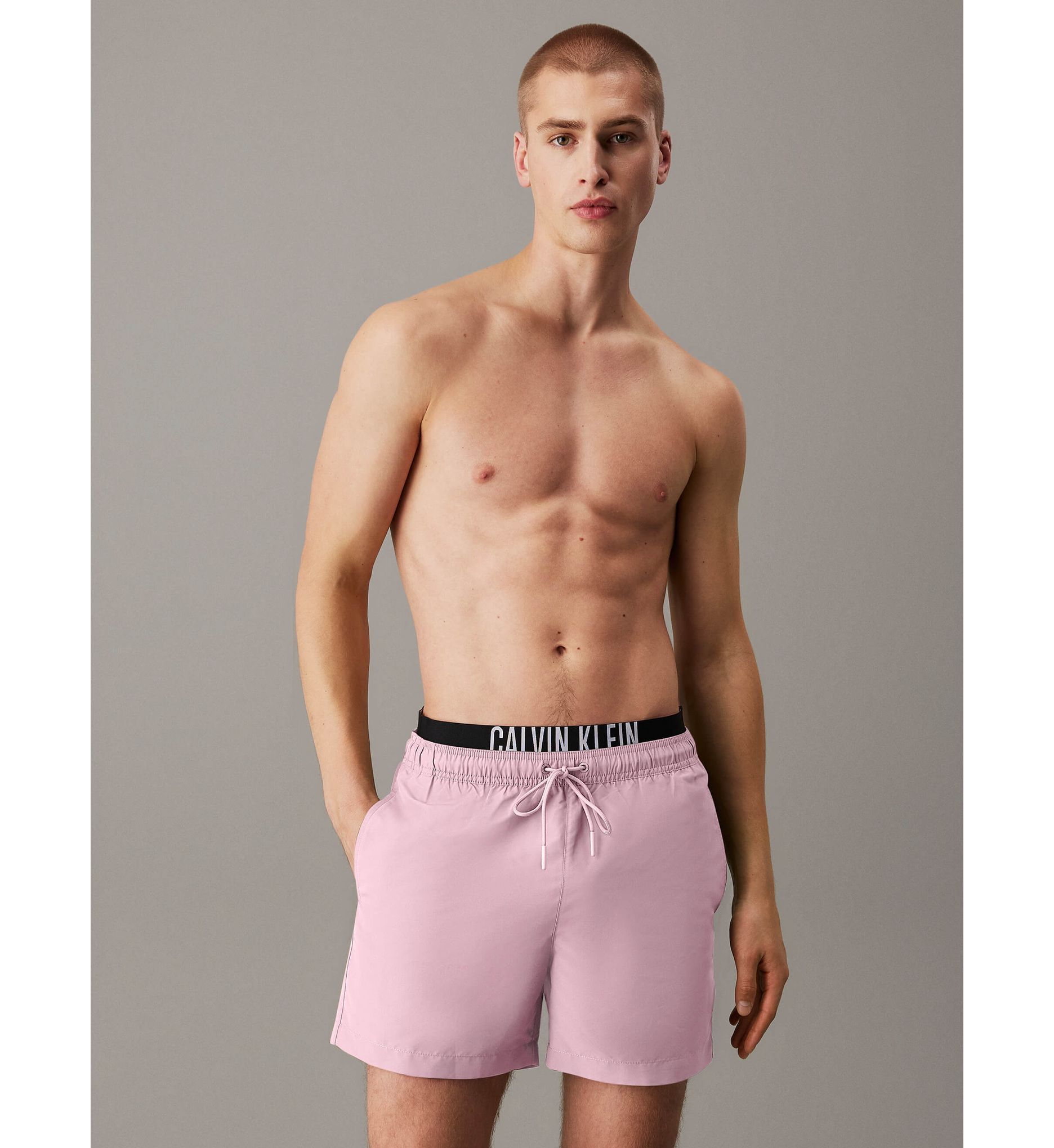 Calvin Klein - Quần bơi nam Medium Double Waistband
