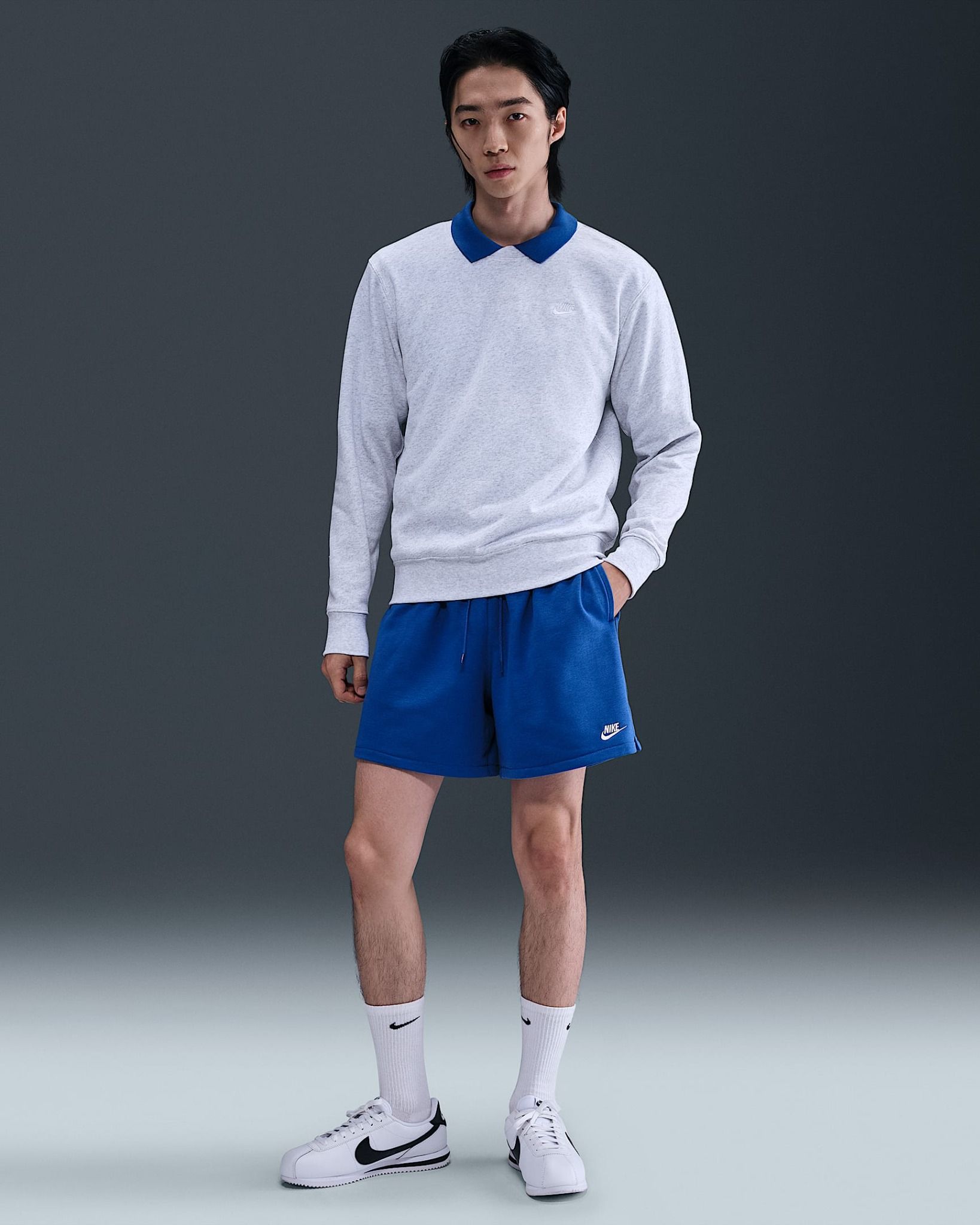 Nike - Quần ngắn thể thao Nam Nike Club Men's French Terry Flow Shorts