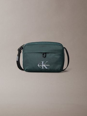 Calvin Klein - Túi đeo chéo nam Bold Logo Nylon Camera Bag