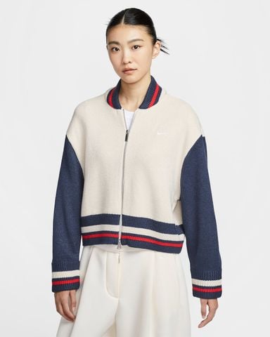 Nike - Áo khoác len thể thao Nữ Nike Sportswear Women's Cardigan