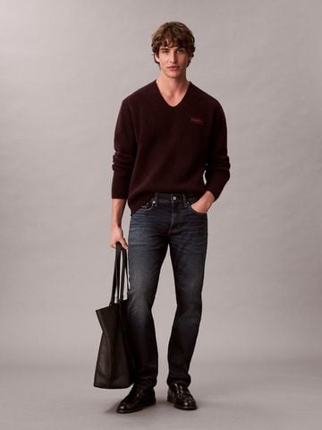 Calvin Klein - Quần jeans ống ôm nam Slim Fit Jeans