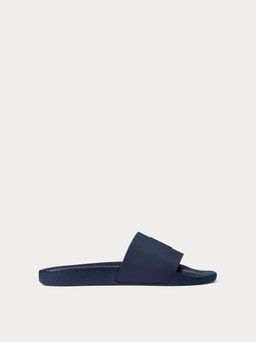 Ralph Lauren - Dép Quai Ngang Nam Polo Signature Pony Slide Eva