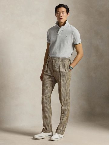 Ralph Lauren - Áo Polo Nam Custom Slim Fit Mesh Polo Shirt