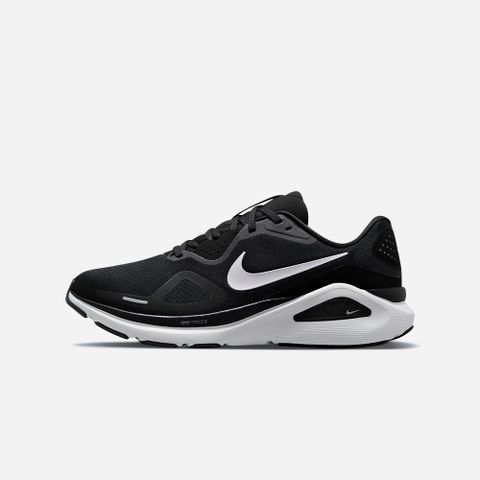 Nike - Giày chạy bộ Nam Men's Structure 26 Wide Running Shoes - Black