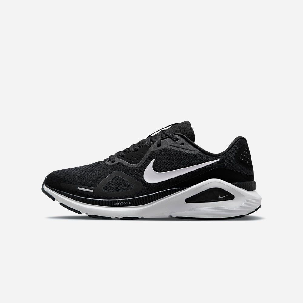 Nike - Giày chạy bộ Nam Men's Structure 26 Wide Running Shoes - Black