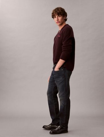 Calvin Klein - Quần jeans ống ôm nam Slim Fit Jeans