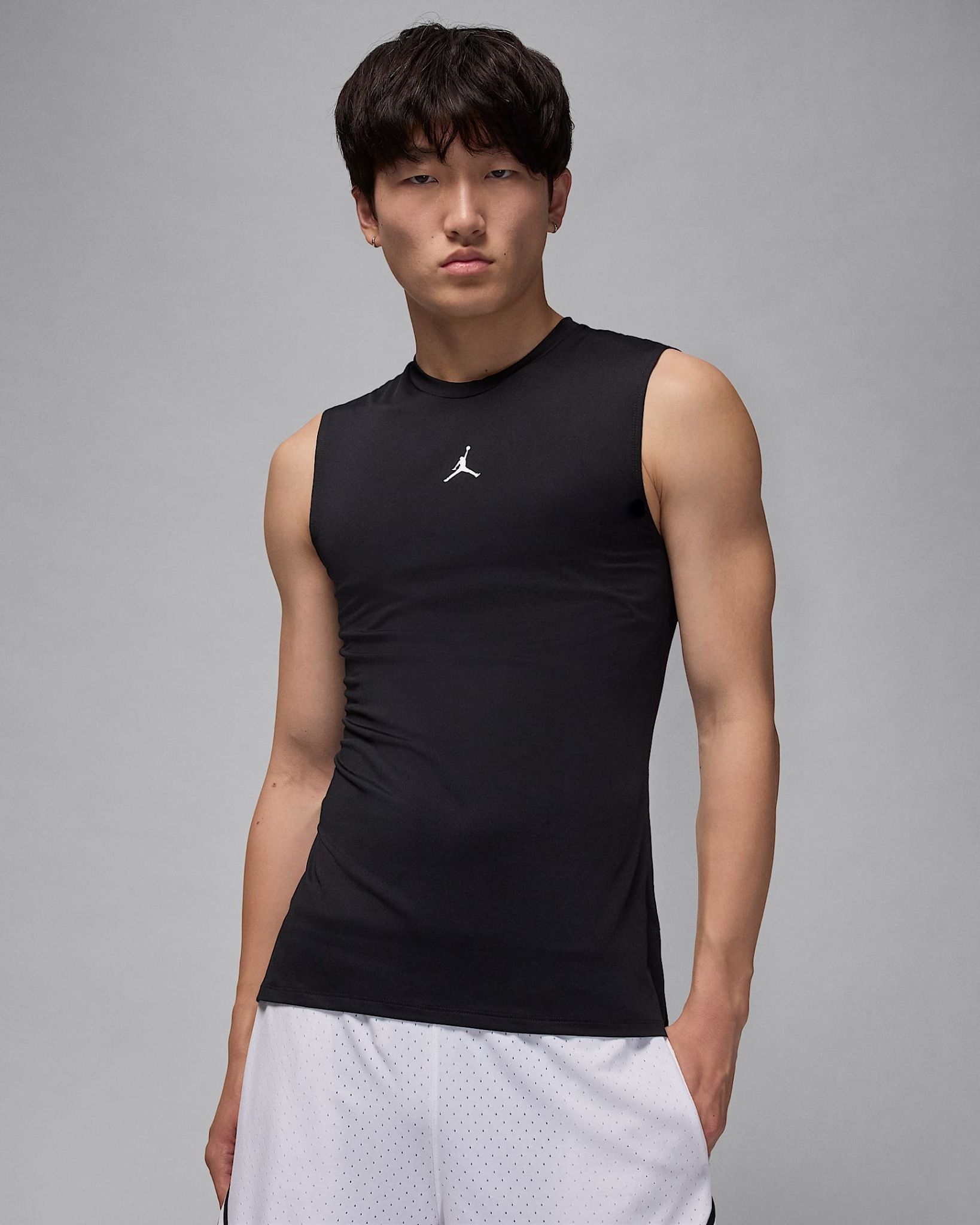 Nike - Áo ba lỗ thể thao Nam Jordan Sport Men's Dri-FIT Sleeveless Base Layer Tank Top
