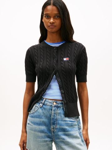 Tommy Hilfiger - Áo Cardigan Nữ Summer Cable Cardigan