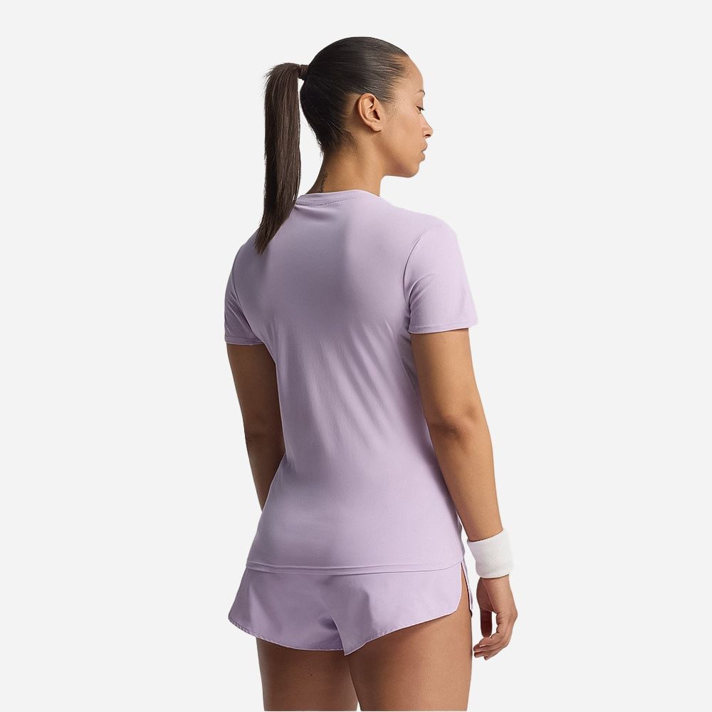 adidas - Áo thun chạy bộ Nữ Women's Adidas Adizero Essentials Running T-Shirt - Purple