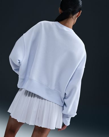 Nike - Áo nỉ tay dài thể thao Nữ NikeCourt Phoenix Fleece Women's Over-Oversized Crew-Neck Tennis Sweatshirt