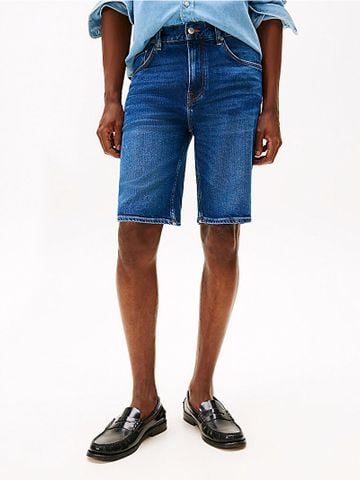 Tommy Hilfiger - Quần jeans ngắn nam Ic Brooklyn Short Straight Jame Blue