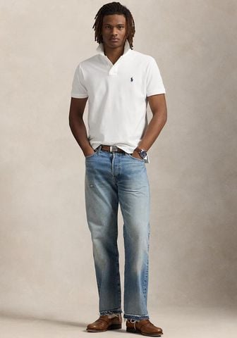 Ralph Lauren - Áo Thun Có Cổ Nam The Iconic Mesh Polo Shirt