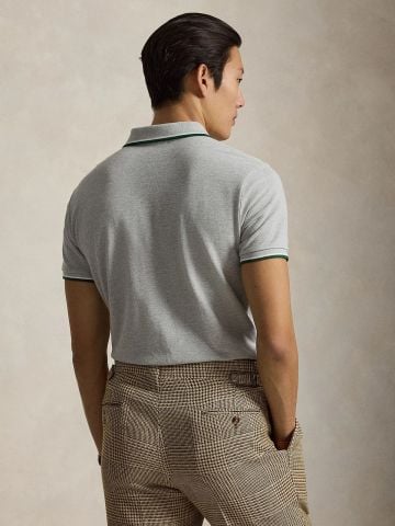 Ralph Lauren - Áo Polo Nam Custom Slim Fit Mesh Polo Shirt