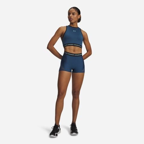 Under Armour - Quần Bó Thể Thao Nữ HeatGear Mesh Shorty - 2