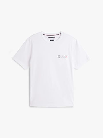 Tommy Hilfiger - Áo thun tay ngắn nam Small Crest Outline Tee