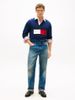 Tommy Hilfiger - Áo Sweatshirt Nam Flag Logo Relaxed Rugby Shirt