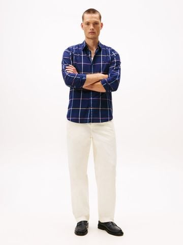 Tommy Hilfiger - Quần dài nam Straight Washed Canvas Carpenter Trousers - 4