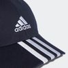 adidas - Nón thời trang thể thao Nam Nữ Mũ 3-Stripes Cotton Twill Baseball Cap