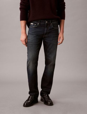 Calvin Klein - Quần jeans ống ôm nam Slim Fit Jeans