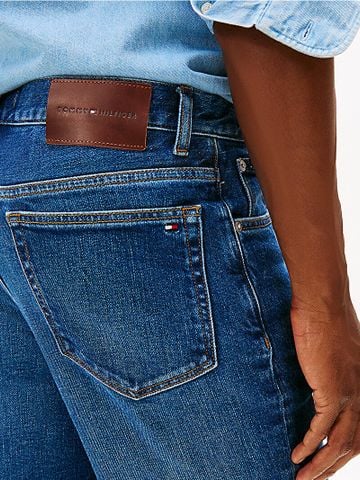 Tommy Hilfiger - Quần jeans ngắn nam Ic Brooklyn Short Straight Jame Blue - 4