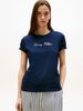 Tommy Hilfiger - Áo thun tay ngắn nữ Logo Embroidery Crew Neck T-Shirt