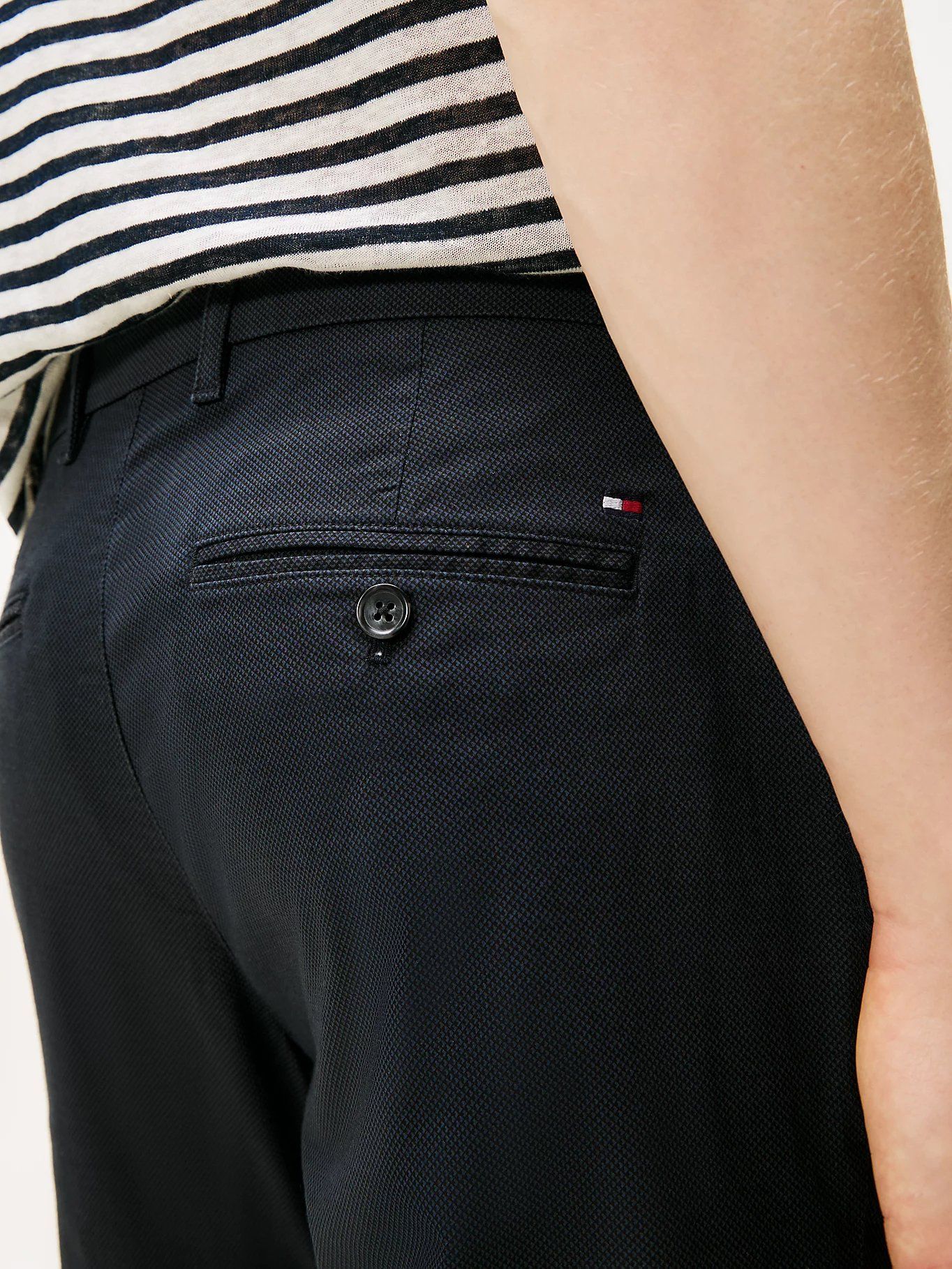 Tommy Hilfiger - Quần kaki dài nam Bleecker Print Slim Chinos