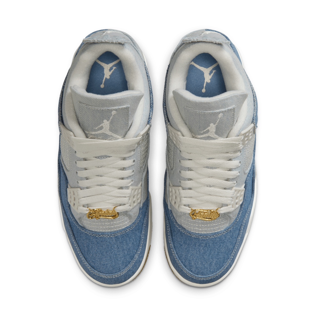 Nike - Giày thời trang thể thao Nữ Women's Air Jordan 4 Worn Blue