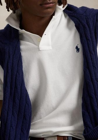 Ralph Lauren - Áo Thun Có Cổ Nam The Iconic Mesh Polo Shirt