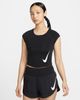 Nike - Áo Tay Ngắn Thể Thao Nữ Tempo Swoosh Women's Dri-FIT Short-Sleeve Running Top