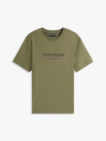 Tommy Hilfiger - Áo thun tay ngắn nam Logo Crew Neck T-Shirt