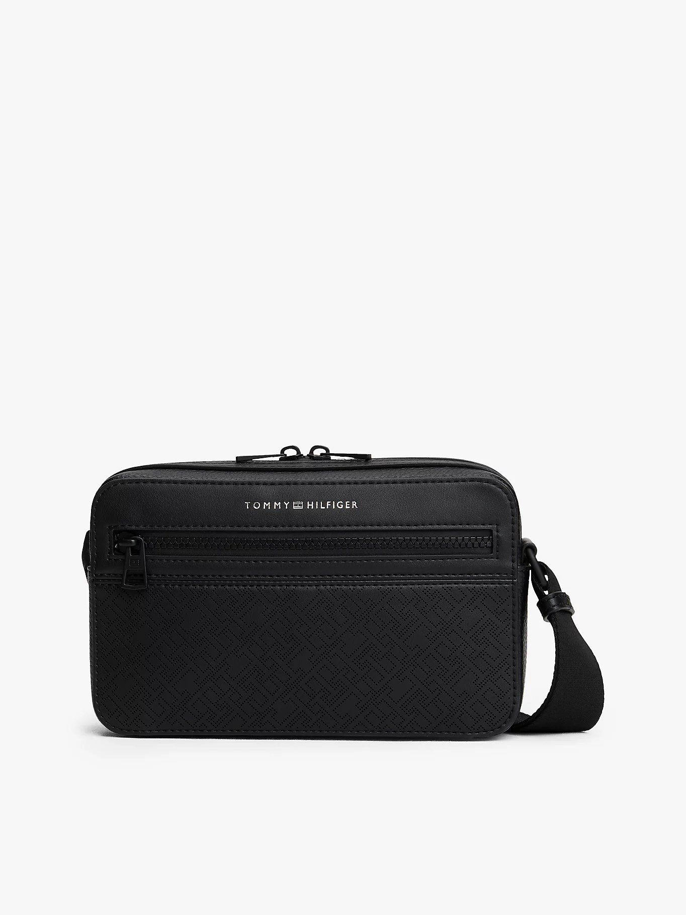 Tommy Hilfiger - Túi đeo chéo nam TH Monogram Crossbody Reporter Bag