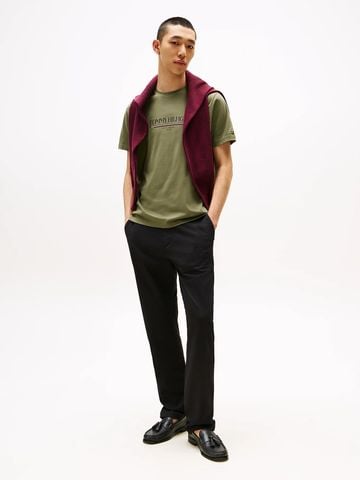 Tommy Hilfiger - Áo thun tay ngắn nam Logo Crew Neck T-Shirt