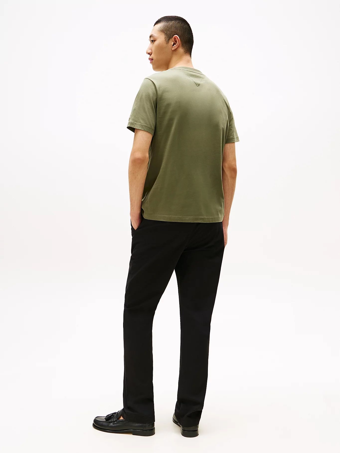Tommy Hilfiger - Áo thun tay ngắn nam Logo Crew Neck T-Shirt