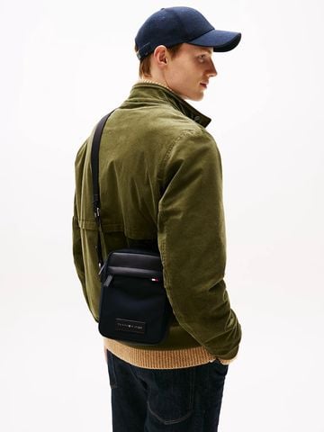 Tommy Hilfiger - Túi đeo chéo nam Logo Patch Crossbody Reporter Bag - 4