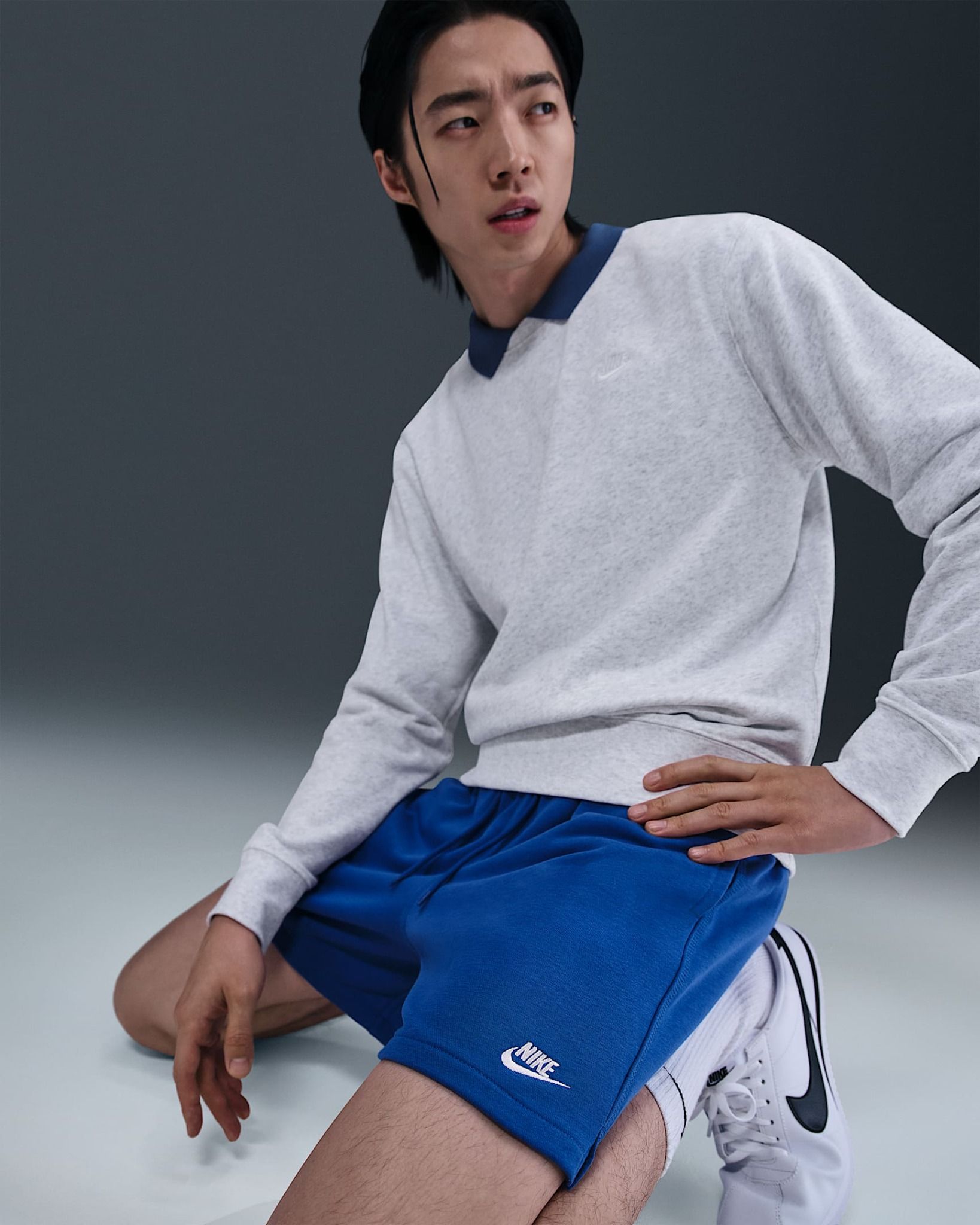 Nike - Quần ngắn thể thao Nam Nike Club Men's French Terry Flow Shorts