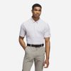 adidas - Áo thun có cổ đánh gôn Nam Men's Ultimate365 Micro Argyle Polo Shirt - White