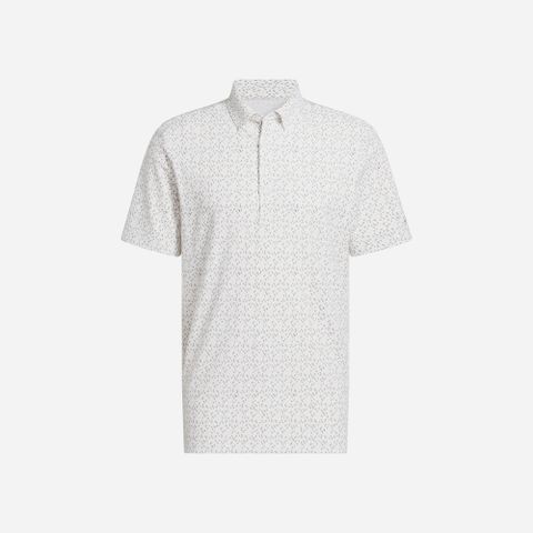 adidas - Áo thun có cổ đánh gôn Nam Men's Ultimate365 Micro Argyle Polo Shirt - White