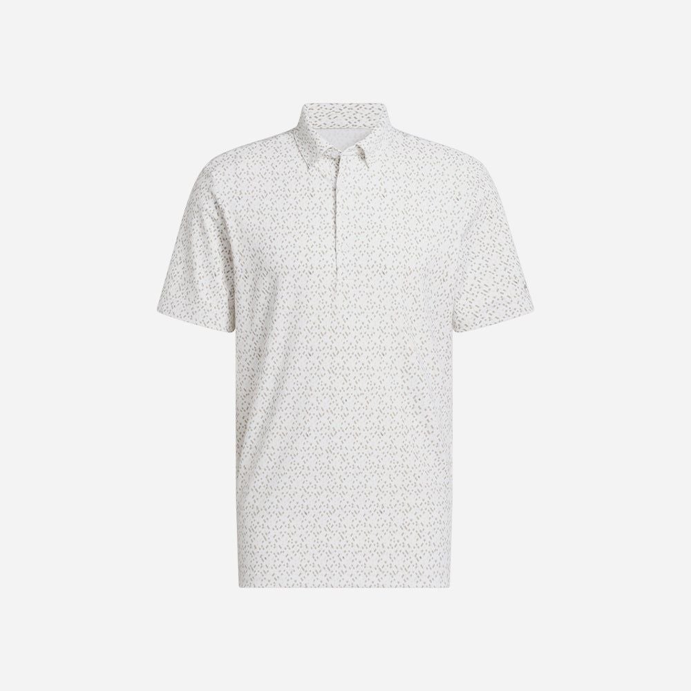 adidas - Áo thun có cổ đánh gôn Nam Men's Ultimate365 Micro Argyle Polo Shirt - White