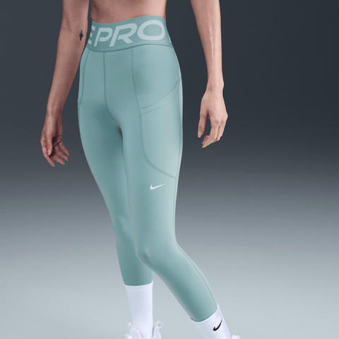 Nike - Quần dài thể thao ống bó Nữ Nike Pro Sculpt Women's High-Waisted 7/8 Leggings with Pockets