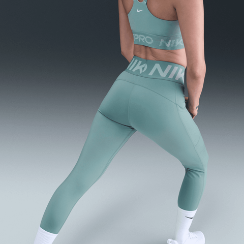 Nike - Quần dài thể thao ống bó Nữ Nike Pro Sculpt Women's High-Waisted 7/8 Leggings with Pockets - 4