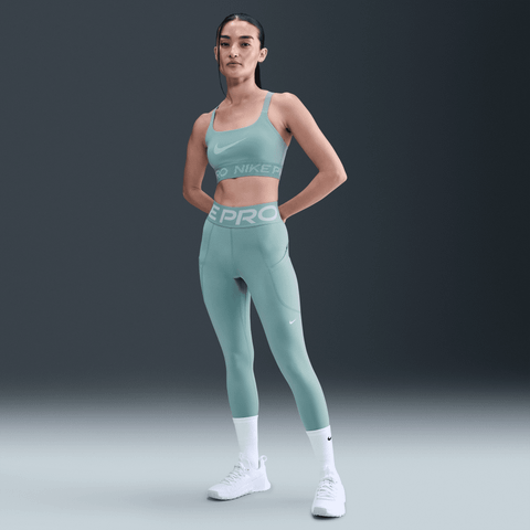 Nike - Quần dài thể thao ống bó Nữ Nike Pro Sculpt Women's High-Waisted 7/8 Leggings with Pockets - 2
